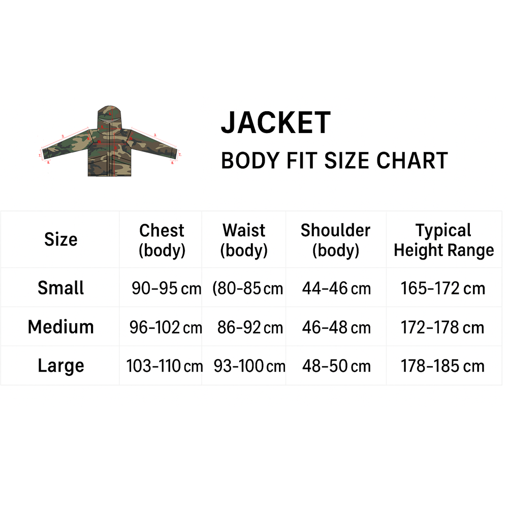 CAMO CARGO JACKET